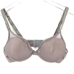 Pepper Mesh All You Bra Underwire Size 36A Gray